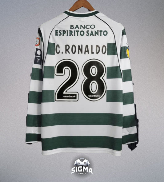 C.RONALDO #28, Sporting Lisboa Local 2001/03