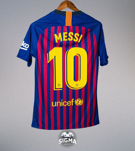 MESSI #10, Barcelona Local 2018/19