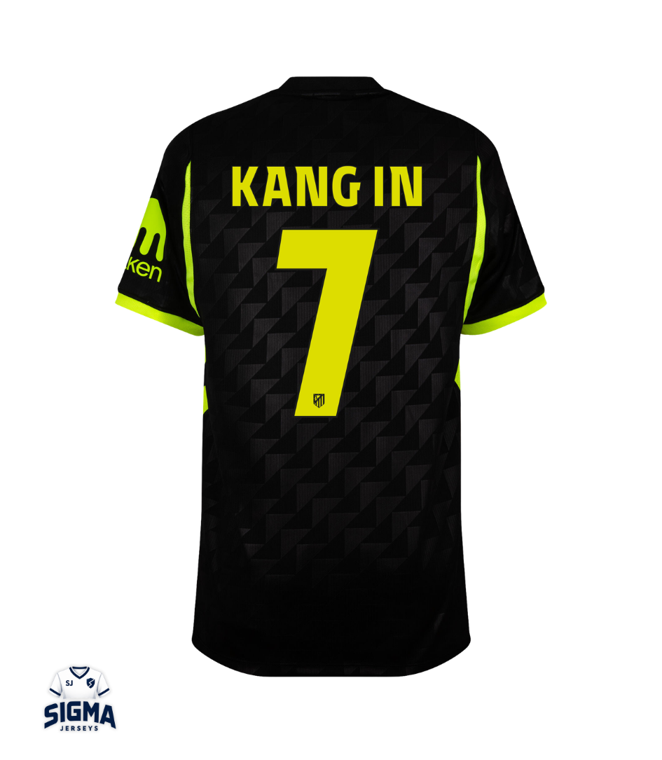 KANG IN #7, Atlético de M. Visitante 26/27 (Dorsal UCL)