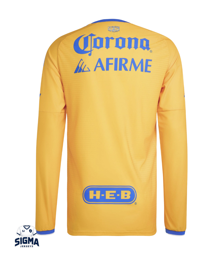 Tigres Local 26/27 Manga Larga