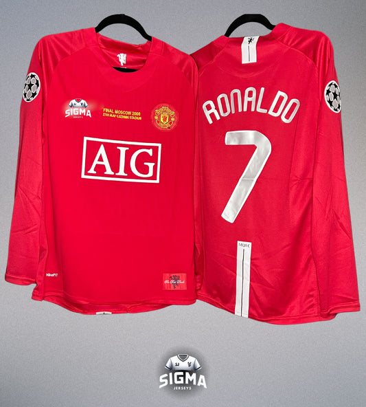 RONALDO #7, Manchester United Final Moscow 2008