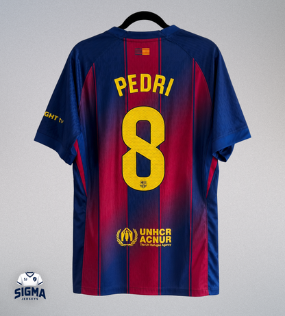 PEDRI #8, Barcelona Local 2025/26 (Envío Express)