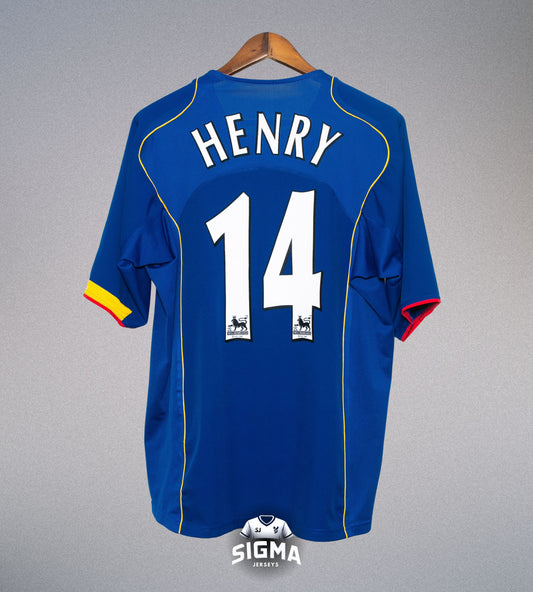 HENRY #14, Arsenal Visitante 2004/05
