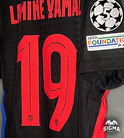 LAMINE YAMAL #19 Barcelona Visitante 2024/25