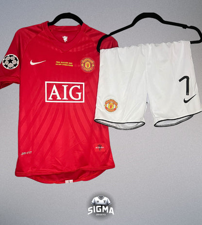 RONALDO #7, Manchester United Infantil Final Moscow 2008