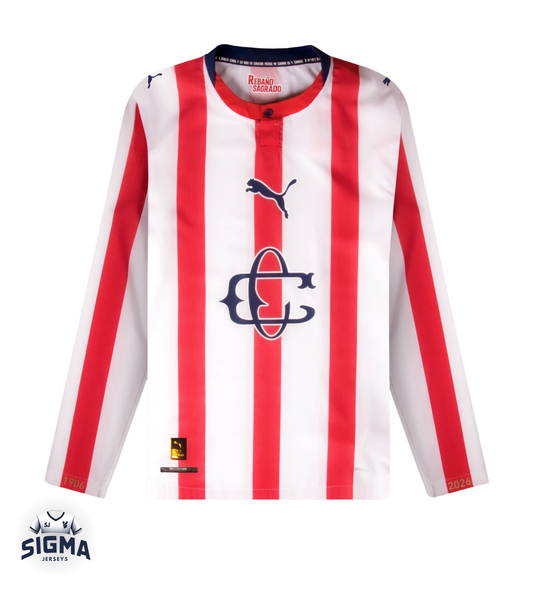CHIVAS 120th Aniversario 2026 Manga Larga