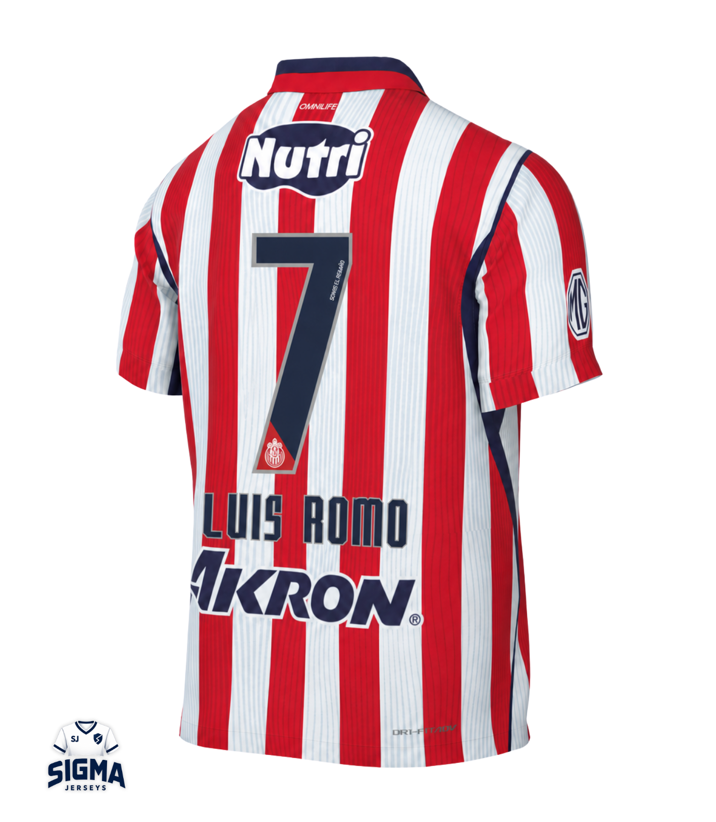 LUIS ROMO #7 Chivas Local 26/27