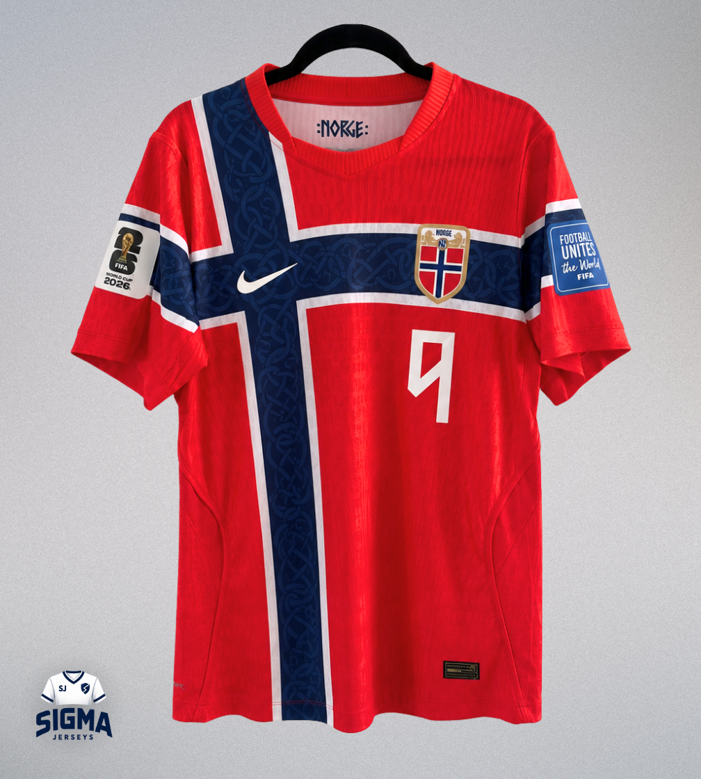 BRAUT HAALAND #9, Noruega Local 2026 (Envío Express)