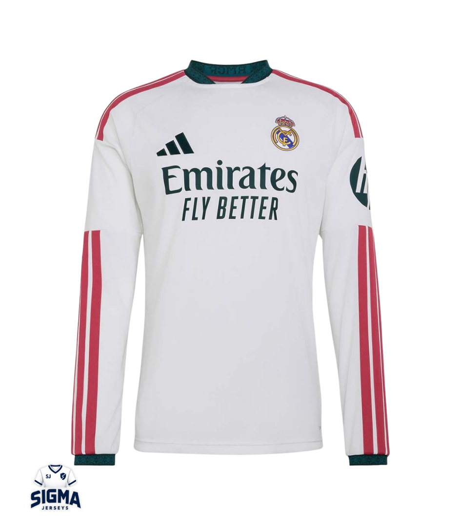 R. Madrid Local 26/27 Manga Larga