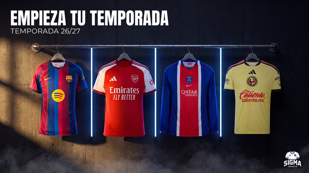 SIGMA JERSEYS ⚽ Jerseys de fútbol actuales, retro y personalizados